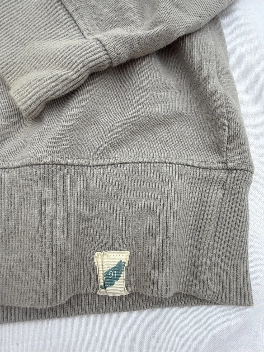 League Gray West Jefferson Crewneck Sweatshirt